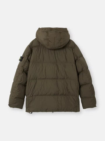 Stone island - Doudoune vert, kaki￼